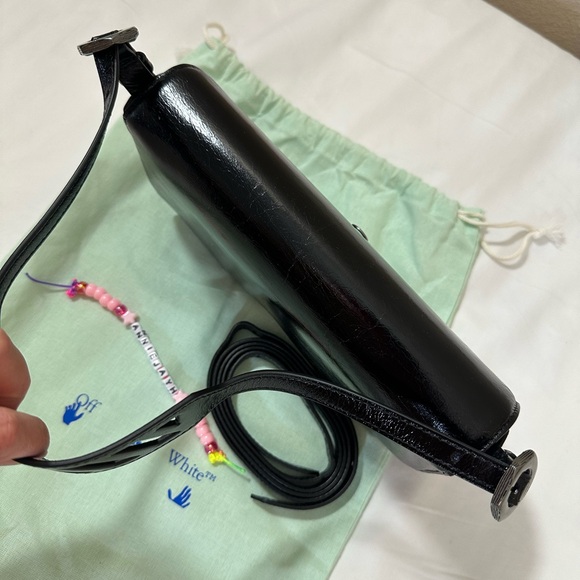 Off-White Swiss Flap Binder Clip Bag c/o Virgil Abloh (Black) - Picture 4 of 12